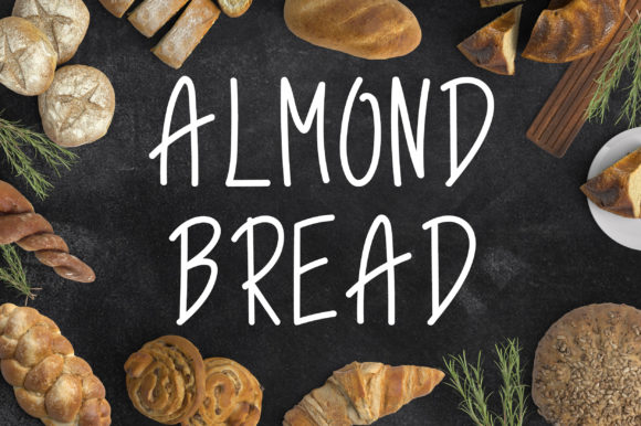 Almond Bread Typeface Review: A Friendly Handwritten Font for Brand Identity