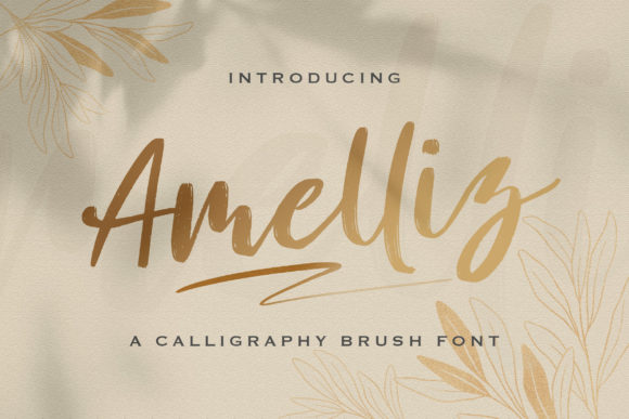 Amelliz: A Handwritten Typeface for Modern Web Design