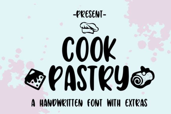 Cook Pastry: A Handwritten Typeface for Warm Editorial Design