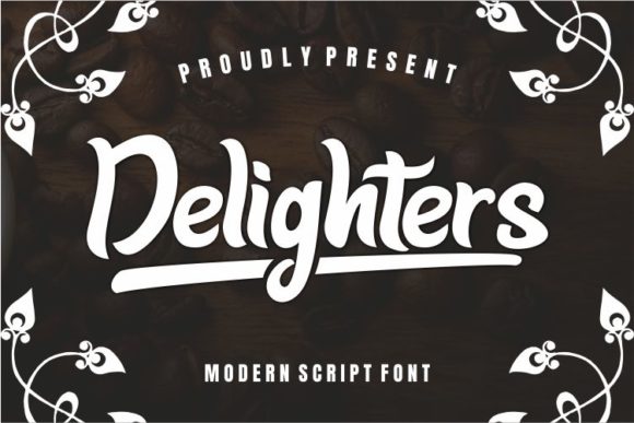 Delighters: A Handwritten Typeface for Editorial Elegance