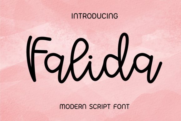 Falida: The Handwritten Typeface for Scroll-Stopping Social Graphics
