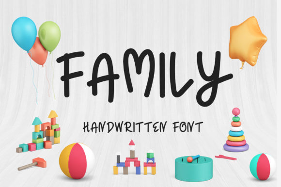 Family Typeface Review: A Sweet Handwritten Font for Brand Identity