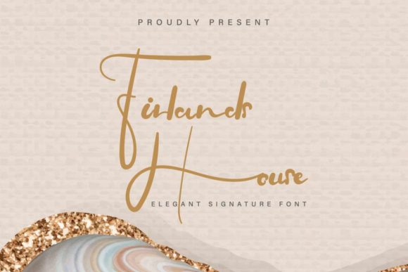 Firlands House: A Modern Handwritten Font for Crafters and Sellers