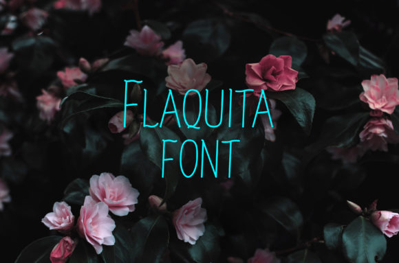 Flaquita: The Handwritten Typeface for Scroll-Stopping Social Media Graphics