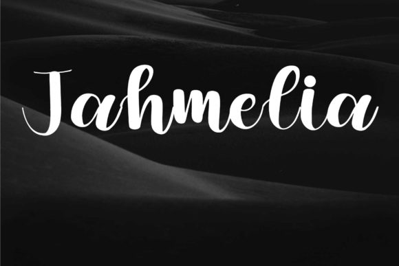 Jahmelia: A Handwritten Typeface for Authentic Brand Identity