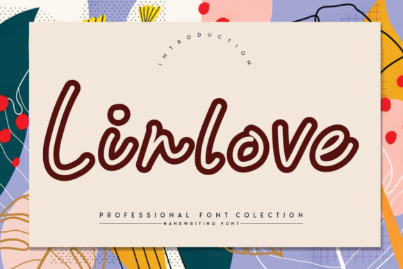Linlove Typeface: Elevate Campaign Visuals with Timeless Script Style