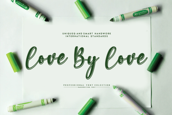 Love by Love Typeface: Elevate Handmade Branding