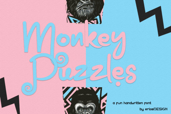 Monkey Puzzles: The Handwritten Typeface for Clearer Campaign Visuals
