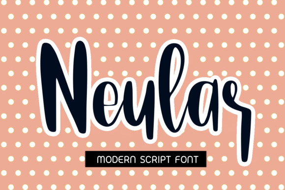 Neular Typeface: A Flowing Script for Elegant Brand Identity