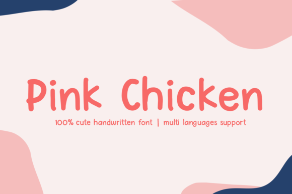 Pink Chicken: The Handwritten Typeface for Engaging Web Design