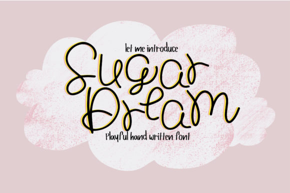 Sugar Dream Typeface: The Perfect Script for Handmade Branding