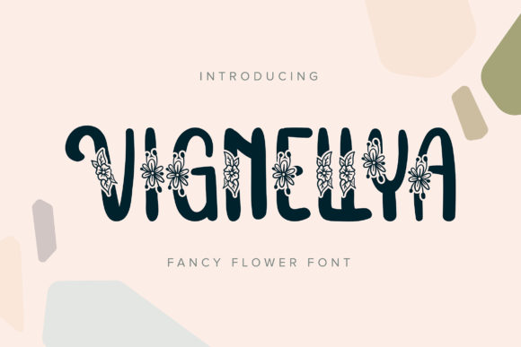 Vignellya Handwritten Font Review: A Floral Touch for Digital Brands